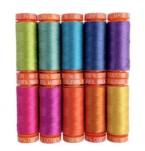 Regular Colors New 100 Spools of Poly All Purpose Sewing/Quilting THREADs 327yd ND 