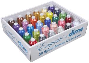 Exquisite, DIME, TWCA-5KM, 30 Color, Exquisite, 5000 Meter, Thread Assortment