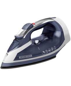 Black & Decker, ICR16X, BD Xpress, Non-Stick, Cord-Reel, Iron, steam iron, ironing