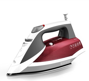 Black & Decker IR2050 BD Vitessa Advanced Steam Iron Dual-Position - Red