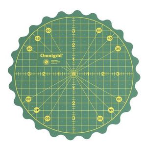 Omnigrid OG8WGR 360-Degree Rotating 8" Gridded Rotary Cutter Mat