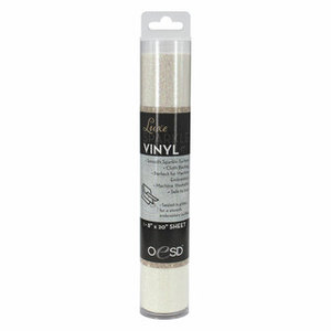 OESD OESDSP042 Luxe Sparkle Vinyl White