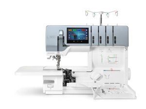 103284: Bernina L860 Jet Air Threading Overlocker 5 Thread Serger with Intuitive Touch Screen (Like L890) 18 Stitches