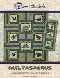 103286: Lunch Box Quilts, LLC QPQSDD Quiltasaurus