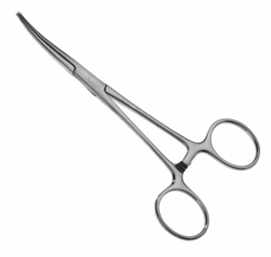 Famore Cutlery 806 5.5" Locking Hemostat, Curved Forceps