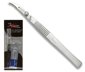 Famore Cutlery, 732A, 5.5", Surgical Style, Seam Ripper, 3 Replacement Blades