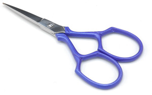 Famore Cutlery, 722FB, 3.5", Straight, Embroidery Scissors, Famore, Blue