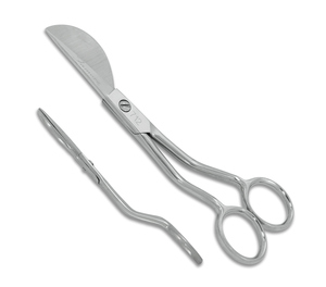 Famore Cutlery, 712, 6", Duckbill, Applique, Scissors