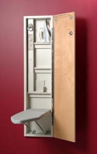 IRON-A-WAY, A-46, Built in, Ironing Board, Light, Timer, Auto Shut-Off,