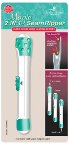 Taylor Seville, MC219850, 2 in 1, Retractable, Seam Ripper