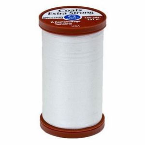 Coats & Clark Upholstery S964-0100 White Thread 150yds spool