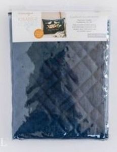 Kimberbell, KDKB241, Quilted, Pillow Cover, Blank, 13in x 19in, Navy