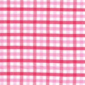 Fabric Finders T120 Pink Check Fabric