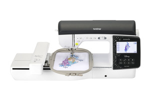 Vesta, Replacing NQ3600D, Brother Innov-ís, NQ3700D, NQ3600D, NQ3500D, BP3500, Babylock Vesta,  Aventura II, BLMAV2, Combination, Sewing, & Embroidery, Brother NQ3700D Sew 291 Stitch, 6x10 Embroidery 331 Designs, WiFi, AHA, Foot Down, 8"Arm, 13Font, 10BH, Jump Stitch Cut +SASEBag +BESBlue +24 Threads