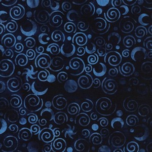 EE Schenck ISB112141590	Constellations - small swirls dk blue