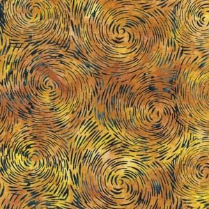 EE Schenck ISB112137850 Celestials - swirls on orange/blue/yellow