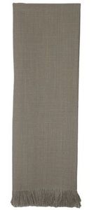 Dunroven House K313-TAU TTWL, 20x28 100% Cotton Solid Fray Edge Taupe