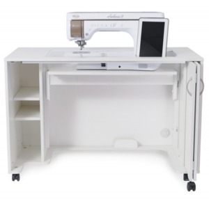 103673: Arrow Kangaroo 2071 Mod Lift HydraulicXL 45x24x30"H Sewing Cabinet, Lift Opening 30.5Wx14Dx16.5"H for Brother XP Luminaire at Houston Quilt Festival