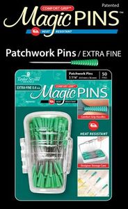 Taylor Seville Originals MAG219584 Magic Pins Patchwork Extra-Fine 1 7/16 in, 50 pins