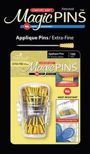 Taylor Seville Originals MAGIC219782 Magic Pins Applique Extra Fine 100pc