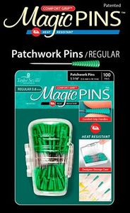Taylor Seville Originals MAGIC219805 Magic Pins Patchwork Reg 100pc