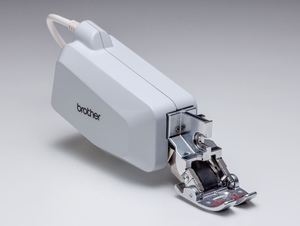 Brother SA209 Compact Muvit Digital Dual Feed Foot Attachment, Improvement over SA196, More Height Under Housing to Allow Feeding of Thicker Fabrics*