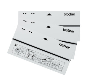 012502657149, Brother, ScanNCut, CADXRF2, ScanNCut, Roll Feeder, DX Series, Models, Leader Sheets, Brother ScanNCut CADXRFLS1 3 Pieces Leader Sheets Only for Roll Feeder on DX/SDX Series