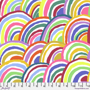 Free Spirit Rainbows PWGP190 White