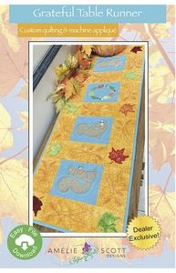 Amelie Scott Designs ASD245 Grateful Table Runner