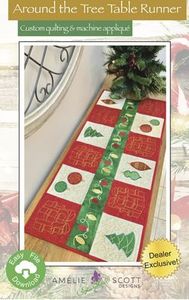 Amelie Scott Designs ASD243 Around the Tree Table Runner