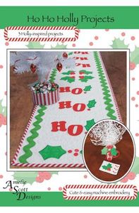 Amelie Scott Designs, ASD215, Ho, Ho, Holly, Projects, CD