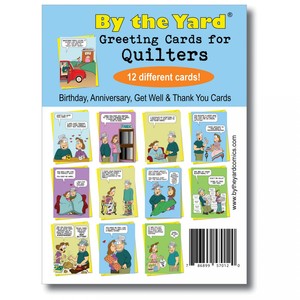 By The Yard Comics BTY0013 Greeting Cards for Quilters