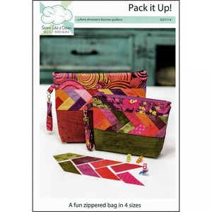 Seams Like A Dream Quilt Design SED1714 Pack It Up Bag Designer: Kate Colleran
