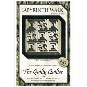 Guilty Quilter GQU02 Labyrinth Walk Designer: Christopher Florence