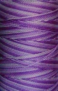 La Espiga 400-62 Nylon Cord Vari Sz18 197yd PURPLE