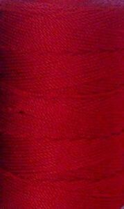 La Espiga 400-06 Nylon Cord Sz18 197yd RED