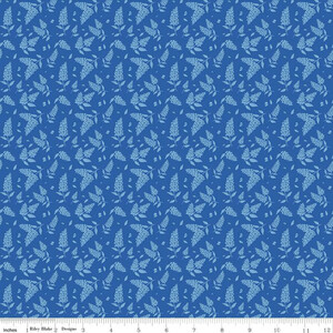 Riley Blake C11644-COBALT Bluebonnet Breeze Tonal Cobalt