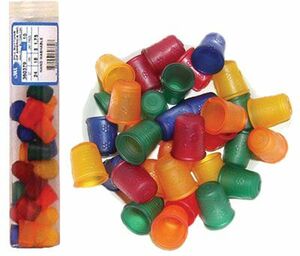Dill Buttons 390095 Large Jewel tone Thimbles