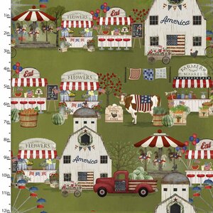 3 Wishes Hometown America 18692-GRN Green