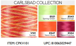 Exquisite Color Play Embroidery Thread Set Kit Madison Collection