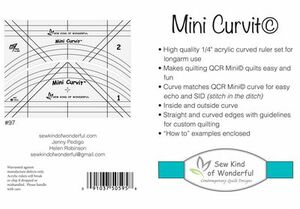 Sew Kind of Wonderful SKW97 Mini Curvit