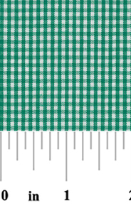 Fabric Finders 1/16" Kelly Green Gingham Fabric