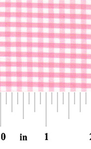 Fabric Finders Pink Gingham Fabric – 1/8″