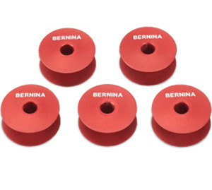 Bernina 033210.71.02, Metal Bobbins, 5PK of M Class for Q16 Q20 Q24 Longarm Quilting Machines