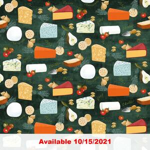 Sykel 10395 CHARCUTERIE & CHEESE Tossed Cheese Plate Cotton