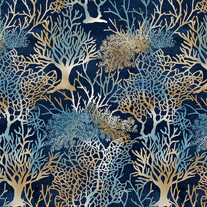 Blank Quilting Seaside Serenity 2013-77 Navy