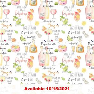 Sykel 10398 CHARCUTERIE & CHEESE Cocktail allover White Cotton