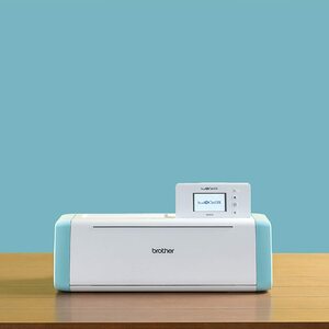Brother SDX85S ScanNCut Electronic Cutting System with 251 Built-In Designs, True Auto Blade and Built-In Scanner - Sky Blue
