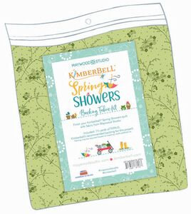 Kimberbell KIT-MBACKSP Spring Showers- Back Fabric