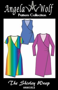 Angela Wolf AW1913PAPER The Shirley Wrap Top & Dress